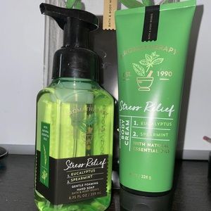 Bath and Body work lotion and hand soap